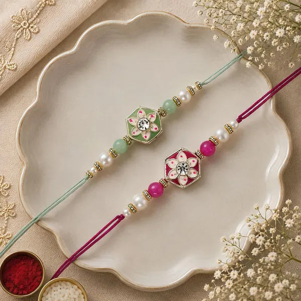 Elegance_Kundan_&_Pearl_Beads_Rakhi_with_Roli_Chawal_&_Card_(Pack_of_2)
