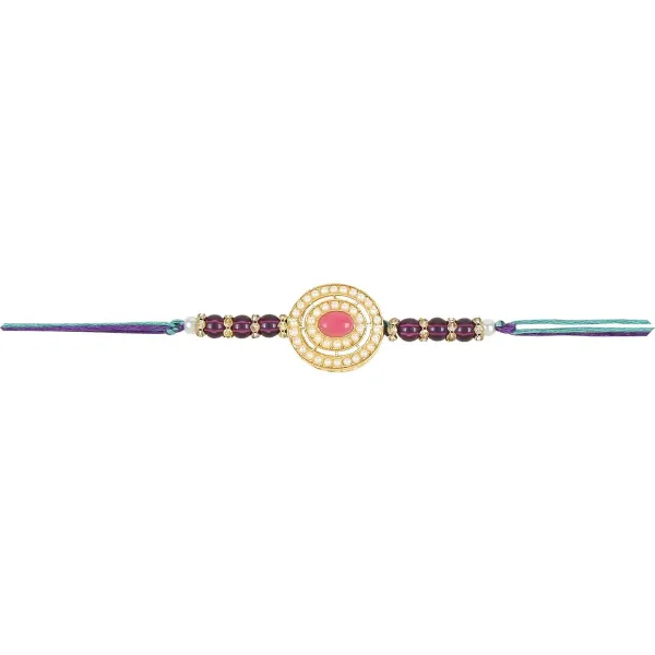 Beautiful_Pearl_Beads_Rakhi_with_Roli_Chawal_&_Card