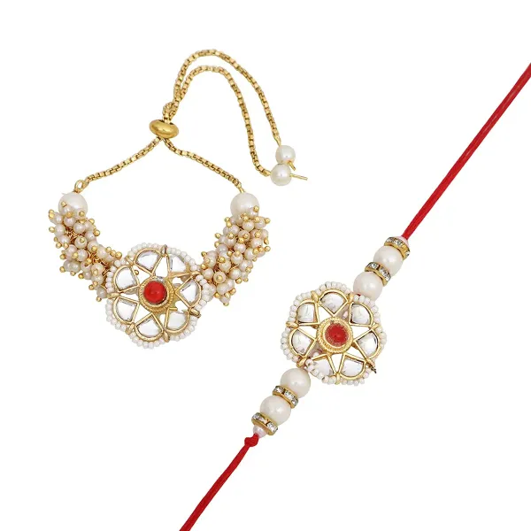 Pearl_Bhaiya_Bhabhi_Lumba_Rakhi_With_Roli_Chawal