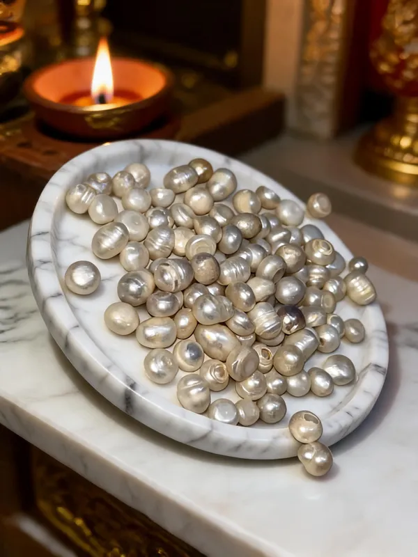 White_Pearl_Spiritual_Stone_For_Unisex
