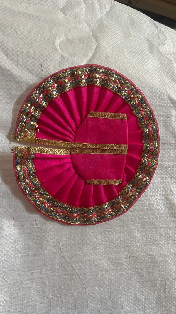 Pink_Art_Silk_Idol_Poshak_For_Laddu_Gopal_Idol