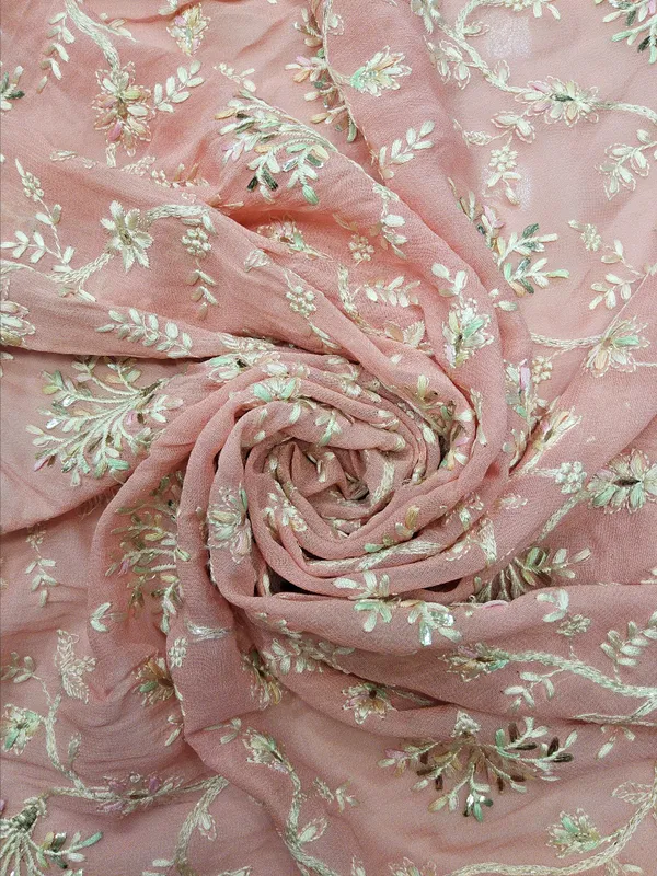 Light_Pink_Chinon_Chiffon_Fabrics_For_Women