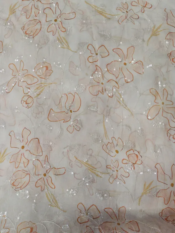 Cream_Organza_Fabrics_For_Women