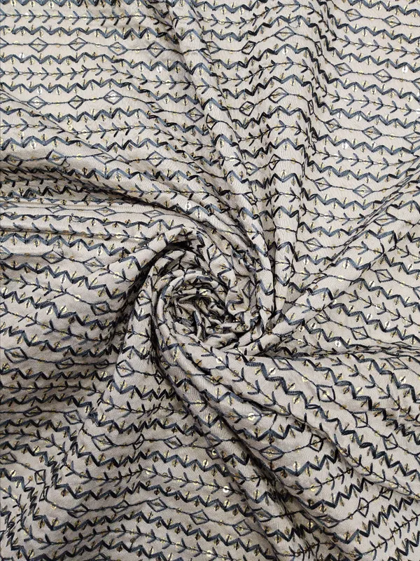 Light_Grey_Chanderi_Silk_Fabrics_For_Women