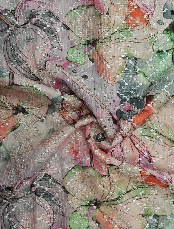 Multicolor_Chinon_Silk_Fabrics_For_Women