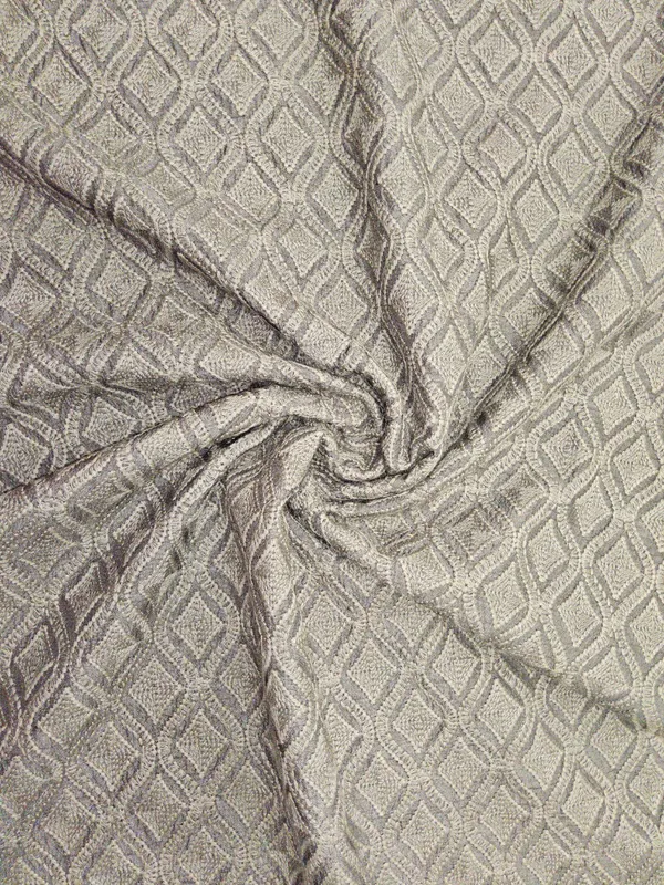 Deep_Green_Artificial_Raw_Silk_Fabrics_For_Women