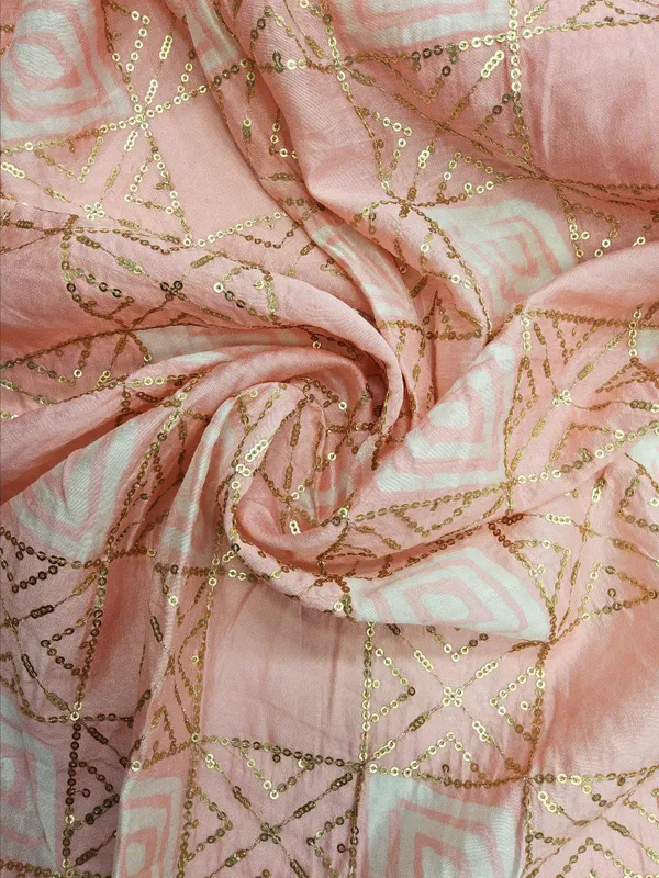 Light_Pink_Chanderi_Silk_Fabrics_For_Women