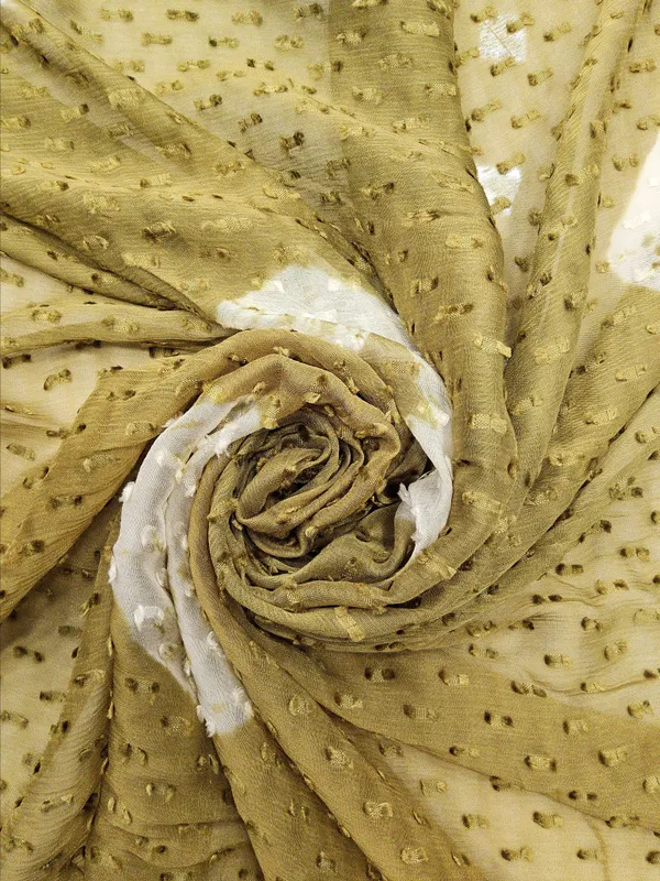 Ochre_And_Mustard_Yellow_Chiffon_Fabrics_For_Women