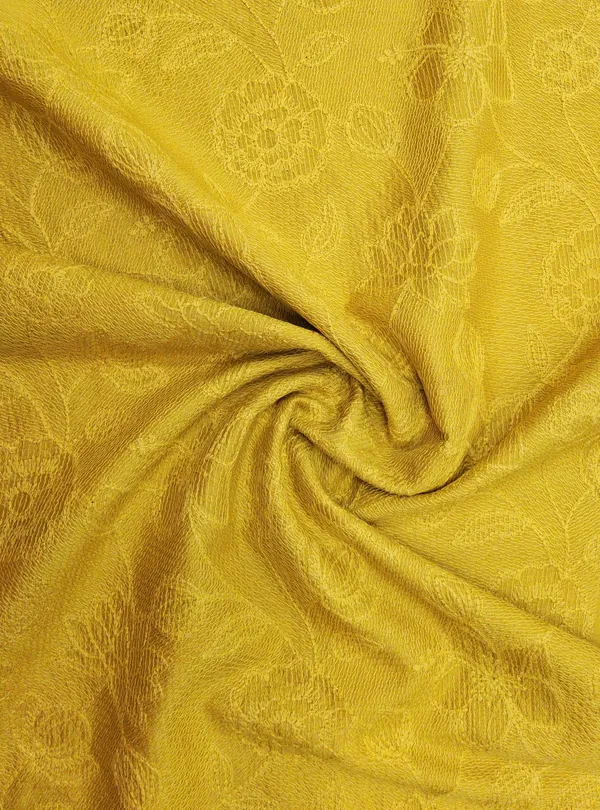 Yellow_Slub_Silk_Fabrics_For_Women