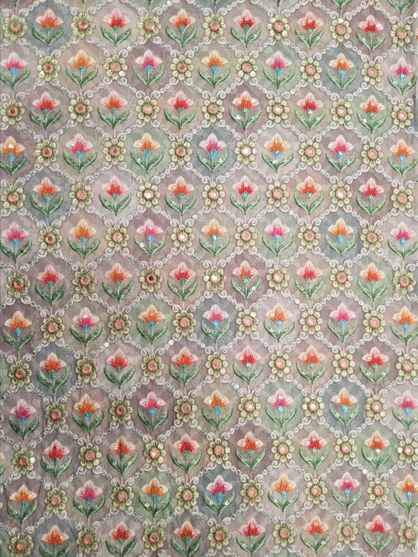 Mauve_And_Dusty_Sage_Green_Viscose_Georgette_Fabrics_For_Women