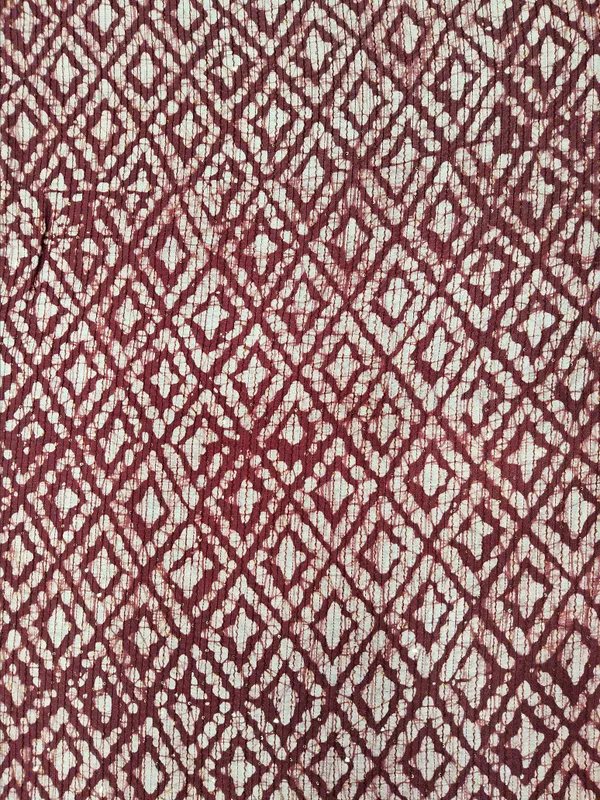 Burgundy_And_Off_White_Linen_Fabrics_For_Women