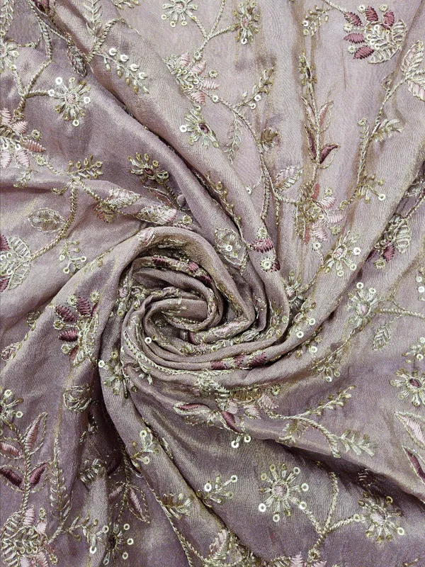Dusty_Rose_Banarasi_Brocade_Fabrics_For_Women