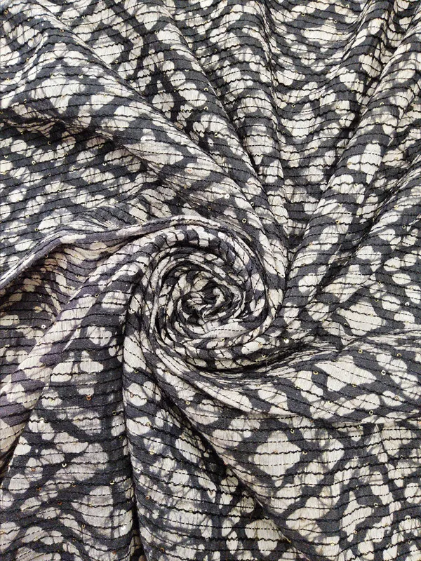 Black_And_Off-White_Linen_Fabrics_For_Women