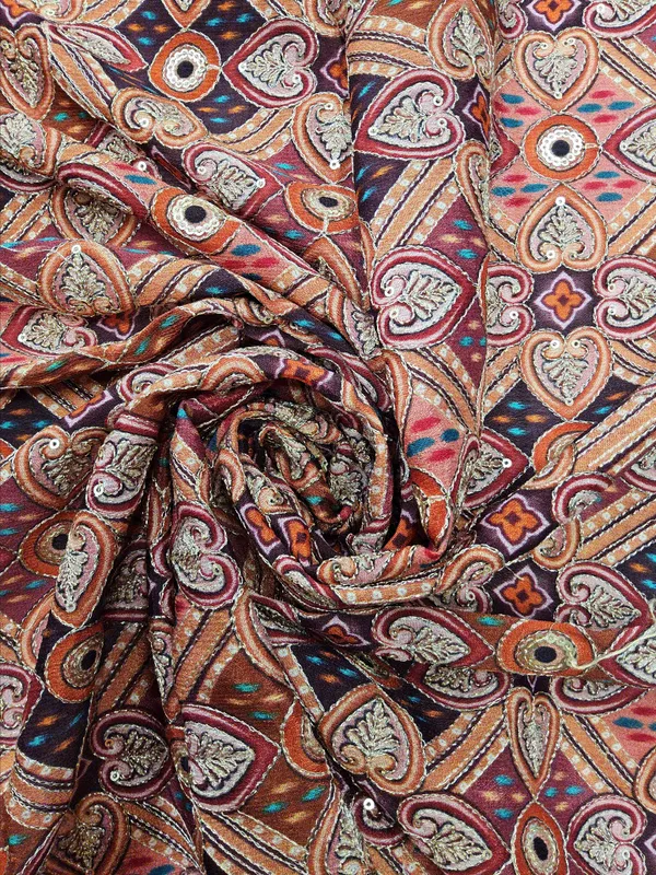 Multicolor_Pure_Viscose_Fabrics_For_Women