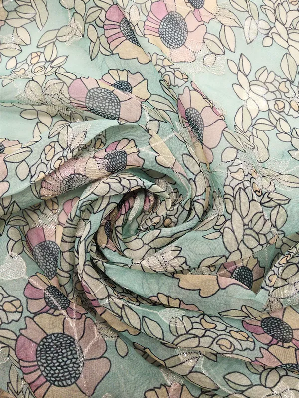 Mint_Green_Organza_Fabrics_For_Women