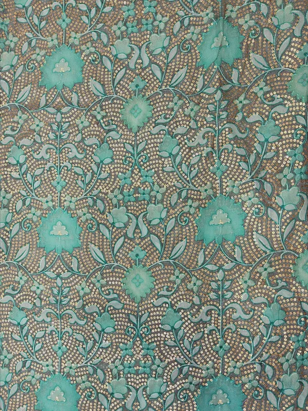 Deep_Teal_Georgette_Fabrics_For_Women