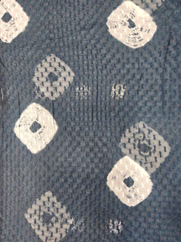 Indigo_Blue_Chiffon_Fabrics_For_Women