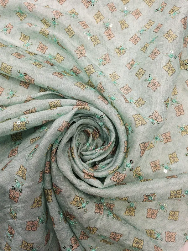 Sea_Green_Mul_Silk_Fabrics_For_Women