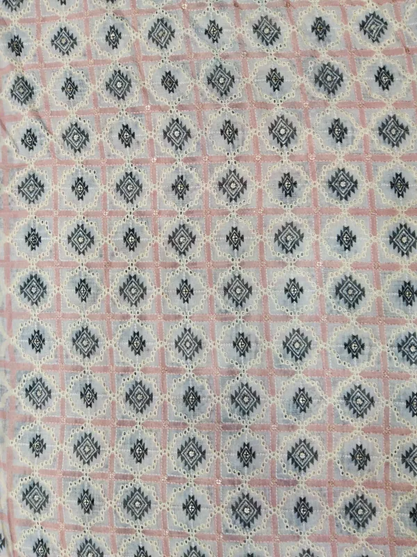 Soft_Pink_And_Off_White_Georgette_Fabrics_For_Women