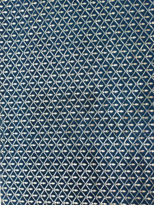 Teal_Blue_Georgette_Fabrics_For_Women