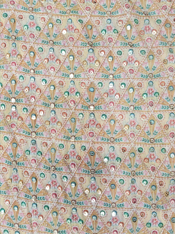 Peach_Slub_Silk_Fabrics_For_Women