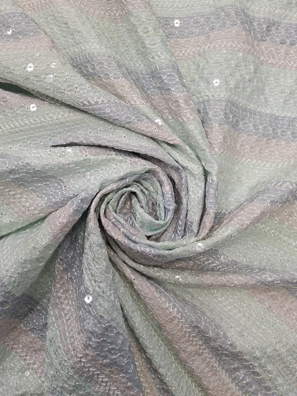 Pastel_Mint_And_Muted_Grey-Beige_Viscose_Fabrics_For_Women