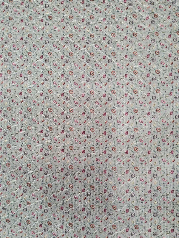 Powder_Blue_Chinon_Silk_Fabrics_For_Women