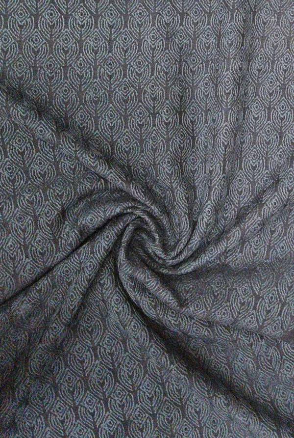 Dark_Blue_Artificial_Raw_Silk_Fabrics_For_Women