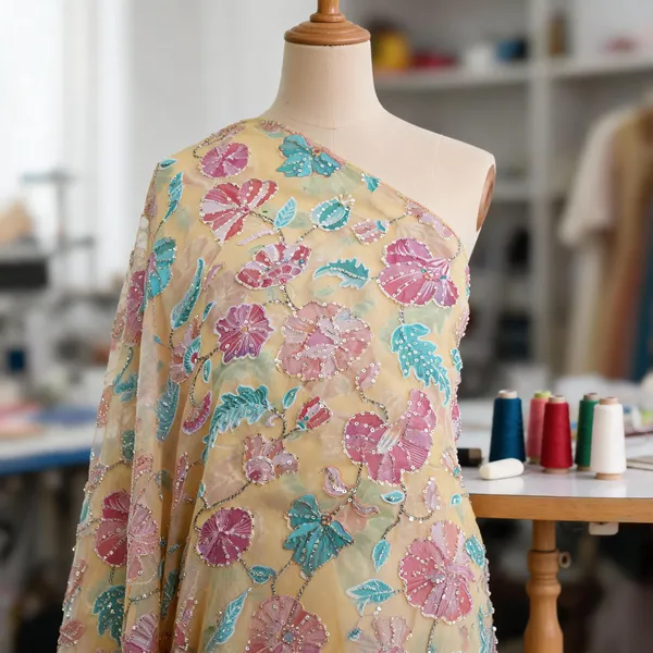Light_Yellow_Georgette_Fabrics_For_Women