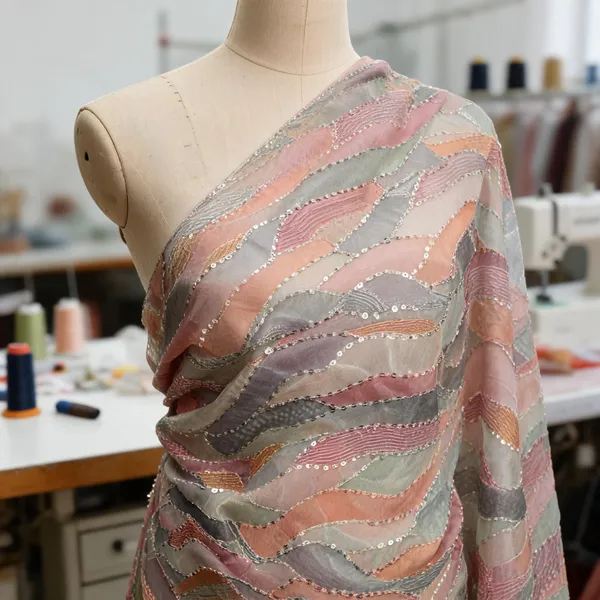 Pastel_Multicolour_Organza_Fabrics_For_Women