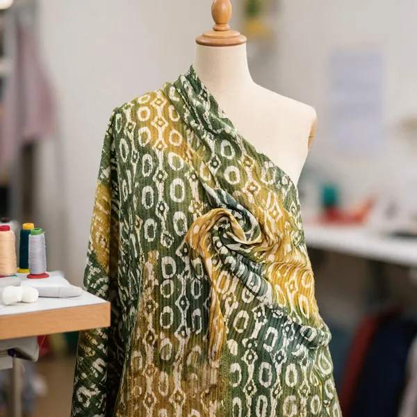 Olive_Green_And_Mustard_Cotton_Fabrics_For_Women