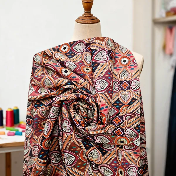 Multicolor_Pure_Viscose_Fabrics_For_Women