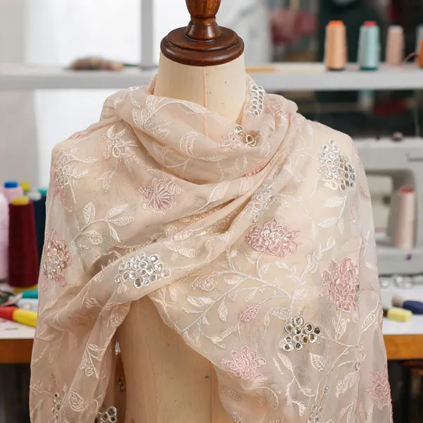 Light_Beige_Viscose_Georgette_Fabrics_For_Women