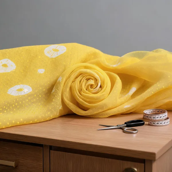 Yellow_Chiffon_Fabrics_For_Women