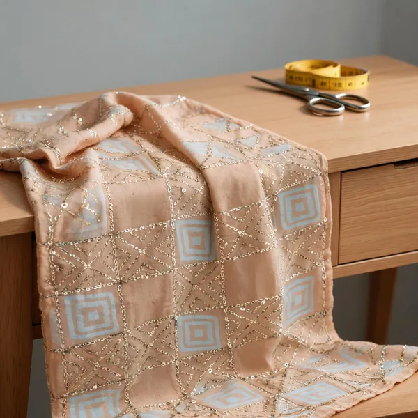 Soft_Peach_Chanderi_Silk_Fabrics_For_Women