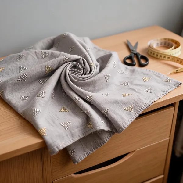 Grey_Cotton_Linen_Fabrics_For_Women