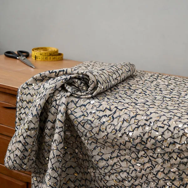 Light_Grey_Chanderi_Silk_Fabrics_For_Women