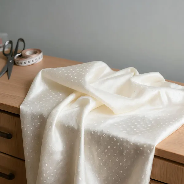 White_Gaji_Silk_Fabrics_For_Women
