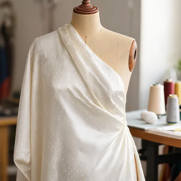White_Gaji_Silk_Fabrics_For_Women