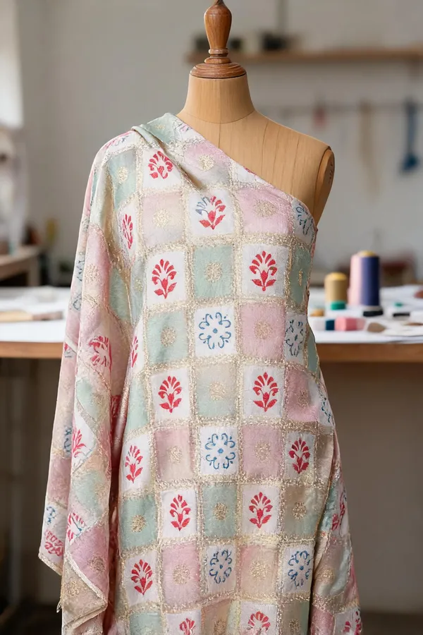 Gold_Viscose_Fabrics_For_Women