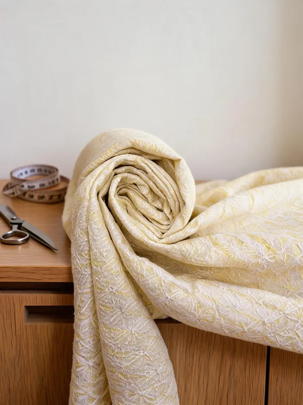 Light_Lemon_Yellow_Cotton_Fabrics_For_Women