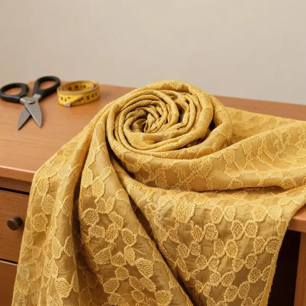 Mustard_Yellow_Chanderi_Silk_Fabrics_For_Women