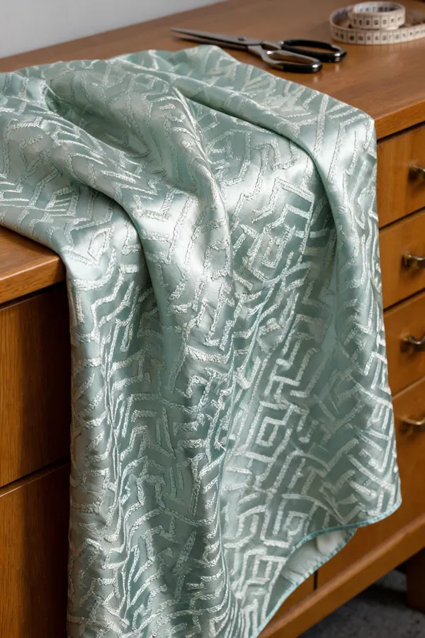 Dusty_Aqua_Satin_Silk_Fabrics_For_Women
