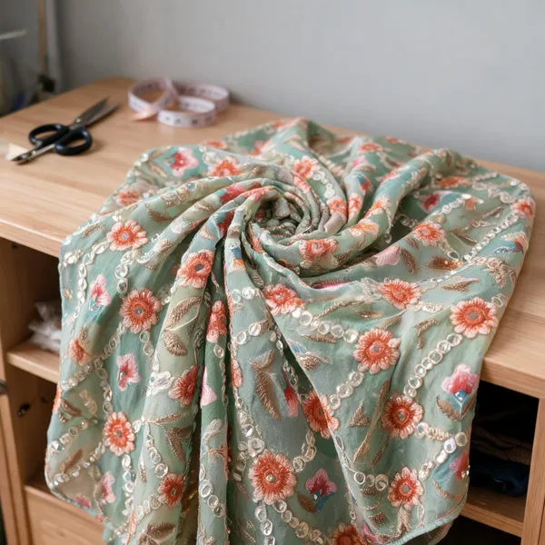 Mint_Green_Pure_Viscose_Georgette_Fabrics_For_Women