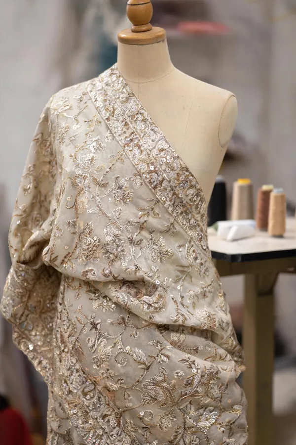 Soft_Gold_Banarasi_Brocade_Fabrics_For_Women