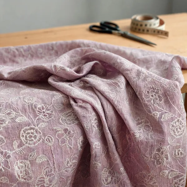 Lavender_Slub_Silk_Fabrics_For_Women