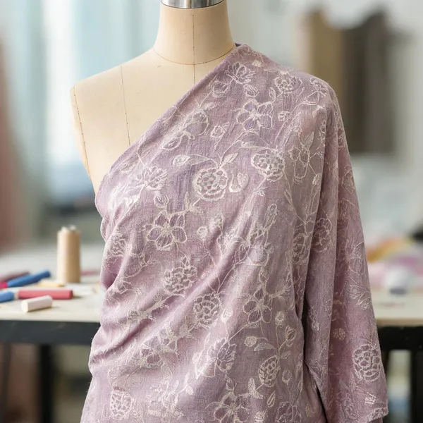 Lavender_Slub_Silk_Fabrics_For_Women