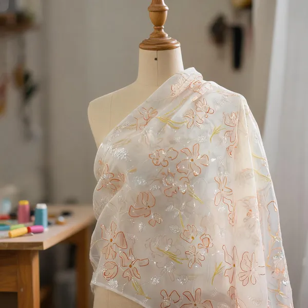 Cream_Organza_Fabrics_For_Women
