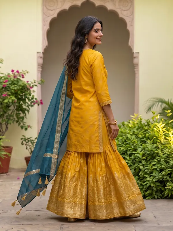 The_Marigold_Chanderi_Sharara_Set