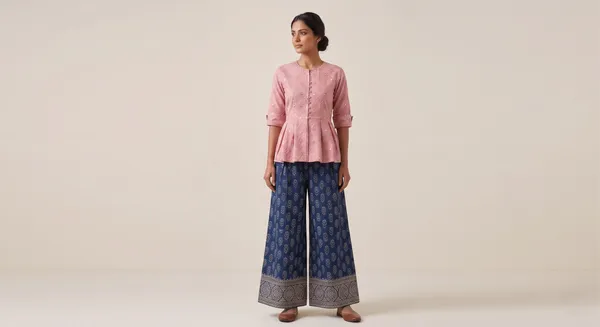 The_Jaipuri_Rose_Geometric_Peplum_Farshi_Set